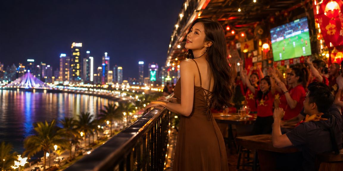 Người dùng tại Đà Nẵng kiểm tra ưu đãi nạp tiền trên vn78 bên ly cà phê buổi sáng