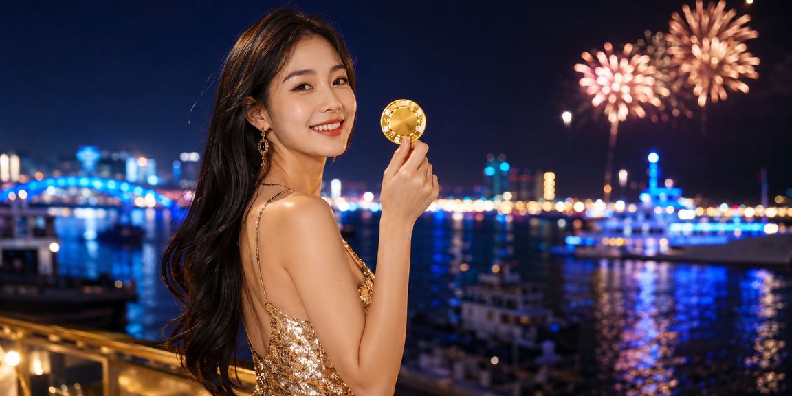 Bãi biển Vũng Tàu về đêm – khung cảnh giải trí sôi động nơi người dùng trải nghiệm vn78 trên thiết bị di động